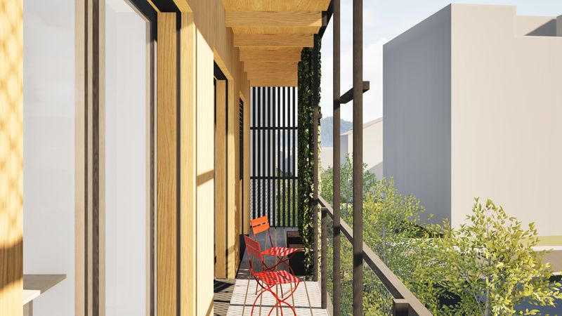 Mobilis in Mobili – Balkon West – Archimethod